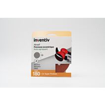 5 Disques de ponçage 8 Trous Ø125mm Grain 180 - INVENTIV