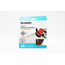 5 Disques de ponçage 8 Trous Ø115mm Grain 40 - INVENTIV