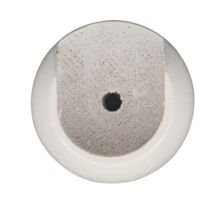 Lot de 2 naissances pour barre à rideau en bois Ø20 coloris laqué blanc - INVENTIV