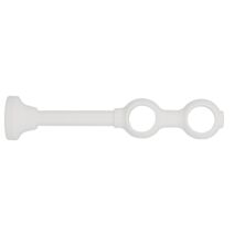 Support à oeil fermé Ø28 double laqué blanc FSC - INVENTIV