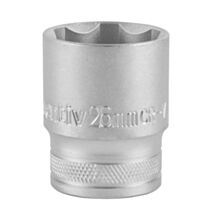 Douille 1/2" 6 pans 26mm chrome vanadium - INVENTIV