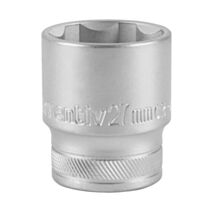 Douille 1/2" 6 pans 27mm chrome vanadium - INVENTIV