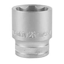 Douille 1/2" 6 pans 28mm chrome vanadium - INVENTIV