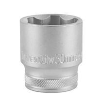 Douille 1/2" 6 pans 30mm chrome vanadium - INVENTIV