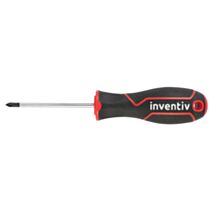 Tournevis Phillips PH0 4x75mm chrome vanadium - INVENTIV