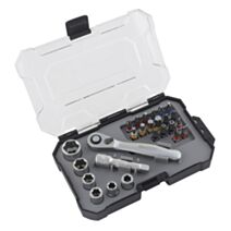 Coffret mini cliquet avec embouts - INVENTIV