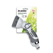 Lance arrosage type pomme tête métal - INVENTIV