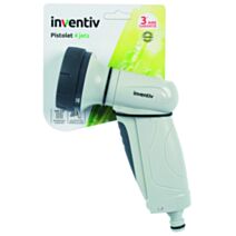 Pistolet d'arrosage 4 jets - INVENTIV