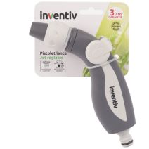 Pistolet d'arrosage jet réglable - INVENTIV