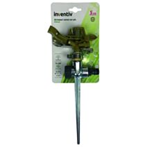 Arroseur type canon en métal sur pique - INVENTIV