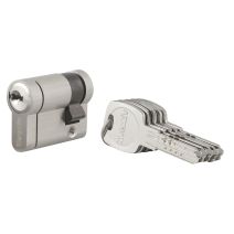 Cylindre de Serrure Haute Sécurité 5 Protections L.30+10mm - INVENTIV