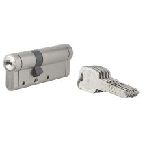 Cylindre de Serrure Haute Sécurité 5 Protections L.30+50mm - INVENTIV
