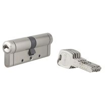 Cylindre de Serrure Haute Sécurité 5 Protections L.40+40mm - INVENTIV