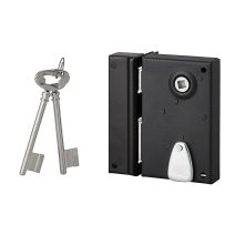 Serrure à applique verticale porte d'intérieur 70x110mm - INVENTIV
