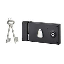 Serrure en applique horizontale 140x82mm, ouverture gauche - INVENTIV