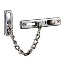 Entrabailleur à chaîne de porte d'entrée chrome - INVENTIV