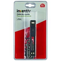 Entrabailleur à chaîne de porte d'entrée chrome - INVENTIV