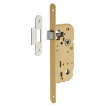 Serrure à encastrer porte sans fermeture axe 40mm - INVENTIV