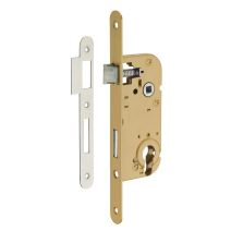 Serrure à encastrer porte d'entrée, axe 40mm - INVENTIV