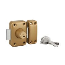 Verrou haute sécurité porte d'entrée double cylindre Ø23xL.40mm - INVENTIV