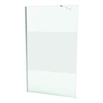 Paroi de douche verre sérigraphié 120cm - INVENTIV
