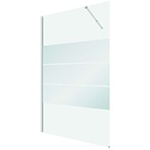 Paroi de douche verre miroir 120cm - INVENTIV