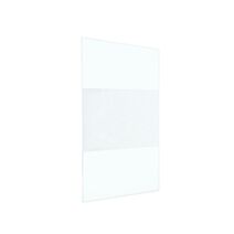 Paroi de douche verre sérigraphié 140cm - INVENTIV