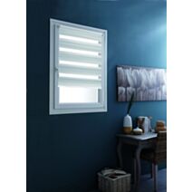 Store enrouleur Jour/Nuit sans perçage 40x160cm blanc - INVENTIV
