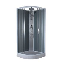 Cabine de douche Quart de cercle Bréhat 90x90x225cm - INVENTIV
