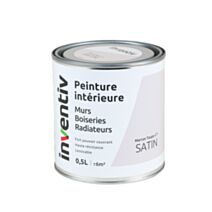 Peinture Murs Boiseries Radiateurs satin 0,5L Marron taupe 7 - INVENTIV
