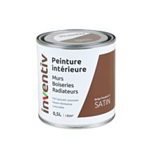 Peinture Murs Boiseries Radiateurs satin 0,5L beige poudré 1 - INVENTIV