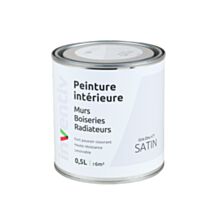 Peinture Murs Boiseries Radiateurs satin 0,5L gris zinc 7 - INVENTIV