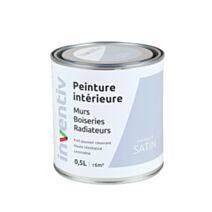 Peinture Murs Boiseries Radiateurs satin 0,5L gris zinc 5 - INVENTIV