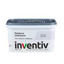 Peinture Murs Boiseries Radiateurs satin 2,5L Beige poudré 7 - INVENTIV