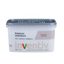 Peinture Murs Boiseries Radiateurs satin 2,5L Marron taupe 5 - INVENTIV