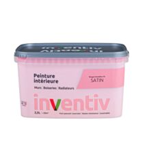 Peinture Murs Boiseries Radiateurs satin 2,5L Rouge grenadine 6 - INVENTIV