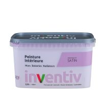Peinture Murs Boiseries Radiateurs satin 2,5L violet figue 5 - INVENTIV