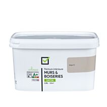 Peinture intérieure satin 2,5L Beige C2