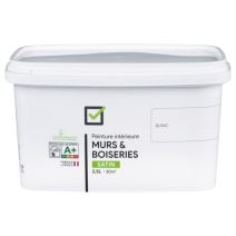 Peinture intérieure Blanc 2,5L Satin - INVENTIV
