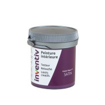 Testeur Peinture intérieure satin 0,08L violet figue 1 - INVENTIV