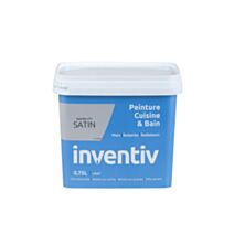 Peinture Cuisine&bain satin 0,75L gris fer 5 - INVENTIV