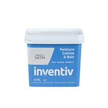 Peinture Cuisine&bain satin 0,75L beige lin 7 - INVENTIV