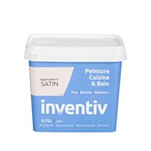 Peinture Cuisine&bain satin 0,75L beige poudré 6 - INVENTIV