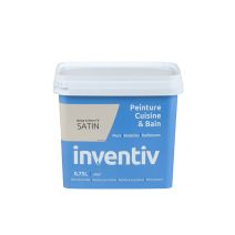 Peinture Cuisine&bain satin 0,75L beige crème 6 - INVENTIV