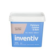 Peinture Cuisine&bain satin 0,75L marron taupe 5 - INVENTIV