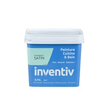Peinture Cuisine&bain satin 0,75L vert prairie 7 - INVENTIV