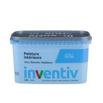 Peinture Murs Boiseries Radiateurs satin 2,5L Bleu marin 5 - INVENTIV