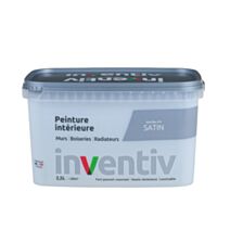 Peinture Murs Boiseries Radiateurs satin 2,5L Gris zinc 4 - INVENTIV