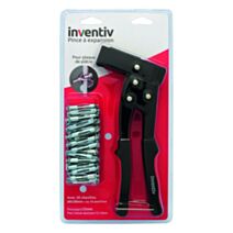 Pince Expansion + 30 Chevilles HF Ø4x38mm + Vis TR Ø4x47mm - INVENTIV