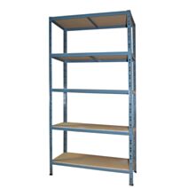 Etagère de rangement 5 tablettes 180 x 90 x 45 cm - INVENTIV